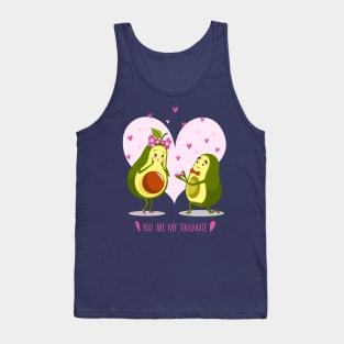 avocado couple proposal Tank Top